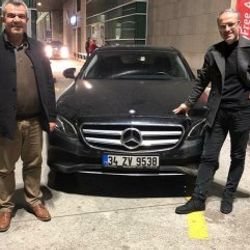 İstanbul’da çalınan arabayı Gürcistan’da buldu