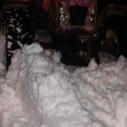 Kırıkkale'de karda mahsur kalan besici kurtarıldı