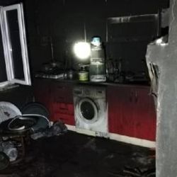 Babaanne ve iki torunu yangında can verdi