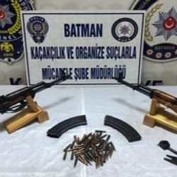 Batman'da silah operasyonu: 5 gözaltı