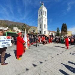 Yunanistan mehter takımının zafer marşlarıyla inledi