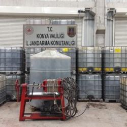 Konya’da 20 bin litre kaçak akaryakıt ele geçirildi