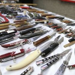 İstanbul Adalet Sarayı'nda el konulan suç eşyaları