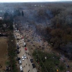 Avrupa sınırına yoğun göçmen akını