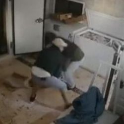Kartal'da kasaptan et çalan hırsızlar kamerada