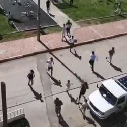 Tüpçü, kısıtlamayı delen çocukları şakayla korkuttu