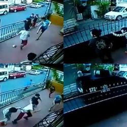 Maltepe'de top oynayan çocuklar, polisi görünce kaçtı