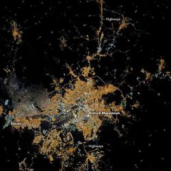 NASA Ankara'dan fotoğraf paylaştı