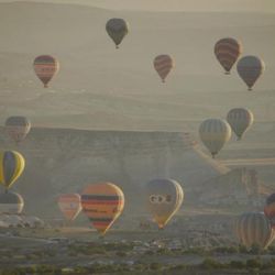 Kapadokya'da balon turları, 1 Ekim'e ertelendi