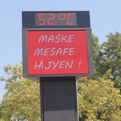 Aydın'da sıcaklık 52 dereceye kadar çıktı