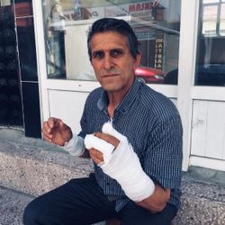 Yozgat’ta bir vatandaşa ayı saldırdı