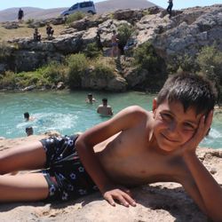 Sivas'taki Uyuz Gölü, haftanın 7 günü tıklım tıklım