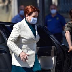 Meral Akşener Ayasofya'ya gitti