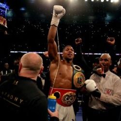 Anthony Joshua Wladimir Klitschko'yu nakavt etti - İZLE