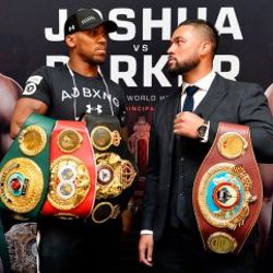 Anthony Joshua: Joseph Parker'ın çenesi iyi çalışıyor