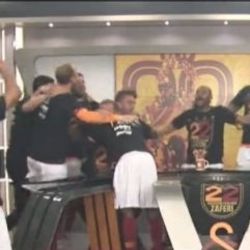 GS TV'de canlı yayına şampiyonluk baskını