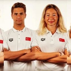 Yüzmede milli sporculardan tarihi başarı