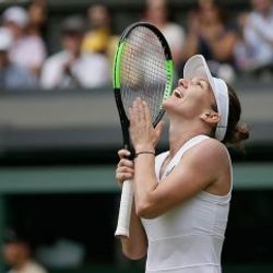 Halep ilk kez Wimbledon'da finalde