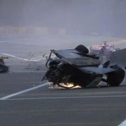 F2’de büyük kaza sonrası yarış iptal oldu