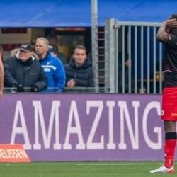Irkçı taraftarları attığı golle susturdu