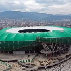 Bursaspor stadın başını yeniden yaptırıyor