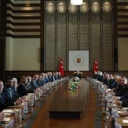 Cumhurbaşkanı Erdoğan kulüp başkanlarını kabul etti