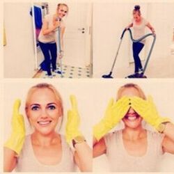 Meryem Uzerli'den hayranlarını gülümseten fotoğraf