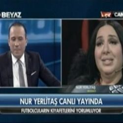 Nur Yerlitaş Beyaz Futbol'a telefonla bağlandı