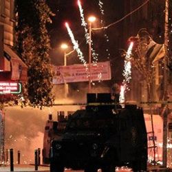 Okmeydanı ve Gazi Mahallesi'nde Kobani gerginliği