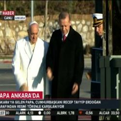Papa Cumhurbaşkanlığı Sarayı'nda
