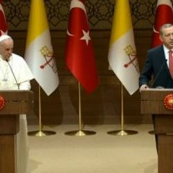 Erdoğan ve Papa'nın ortak basın toplantısı