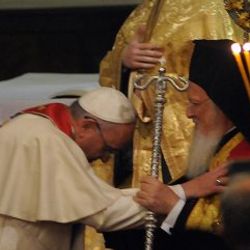 Papa İstanbul'da ayin yönetti