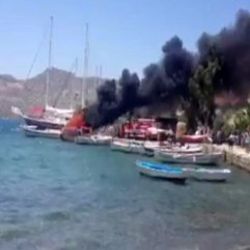 Marmaris'te bi teknede patlama: 3 yaralı