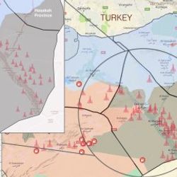 Deyrizor'un petrol ve doğalgaz haritası