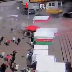Rusya'da inşaat duvarı çöktü