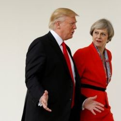 Theresa May'den Trump'a tepki