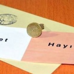 Referandumda evet yerine tercih mührü kullanılacak