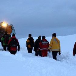 Rize'de yaylada mahsur kalanlar kurtarıldı