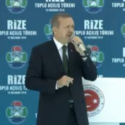 Başbakan Erdoğan'ın Rize konuşması
