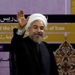 İran Cumhurbaşkanı Ruhani'nin Dünya Kupası keyfi