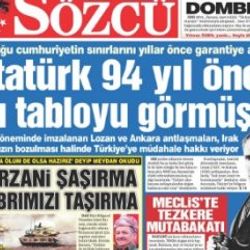 Sözcü, Atatürk bugünü görmüştü diyor