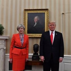 İngiltere basınında May ve Trump aşkı