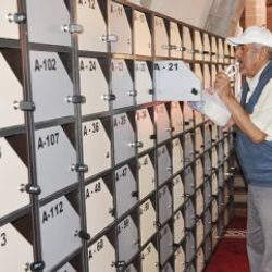 Camide çalınan ayakkabılar için kilitli önlem