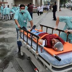 İstanbul'da bir hastanede yangın paniği yaşandı