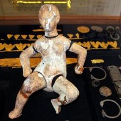 3 bin yıllık kukla bebek, Gaziantep'te sergileniyor