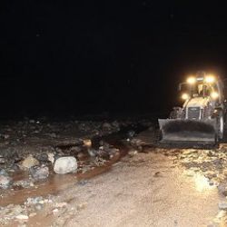 Ağrı'da sağanak yağış sele neden oldu