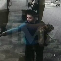 ABD'deki silahlı havalimanı saldırısının görüntüsü