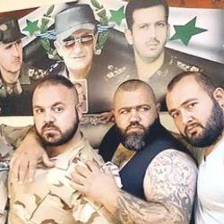 Şebbihalar Esad sevgisini vücutlarına kazıdı