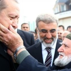 Şehit babası Erdoğan'ı duygulandırdı