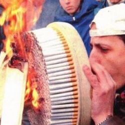 Sosyal medyada sigara tepkisi